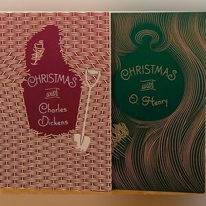 Christmas Book Set with Charles Dickens and O. Henry